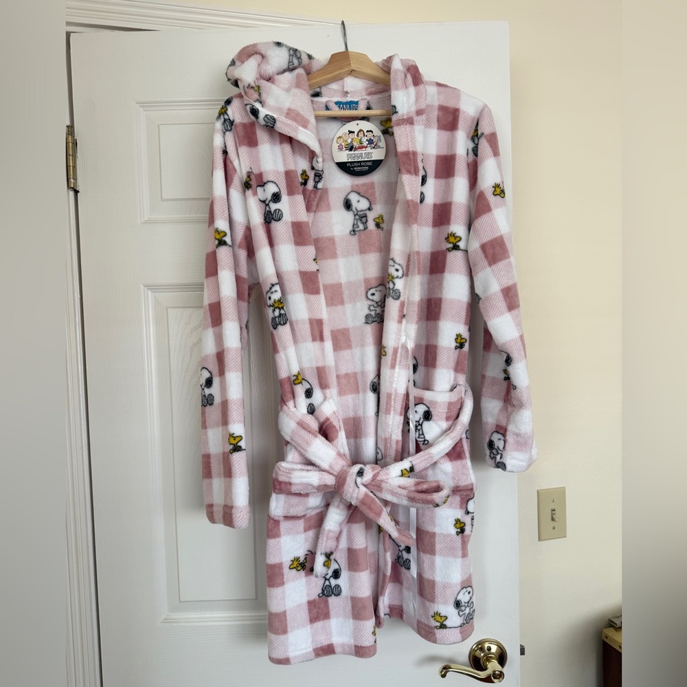 Snoopy Bath Robe Size S/M